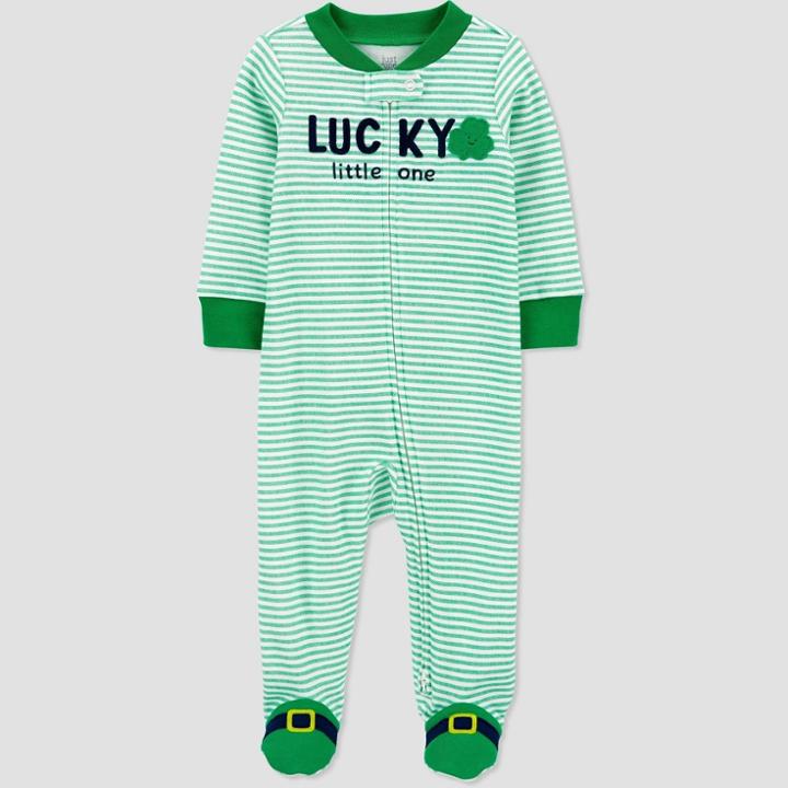 Baby 'lucky Little One' Sleep N' Play - Just One You Made By Carter's Green Newborn