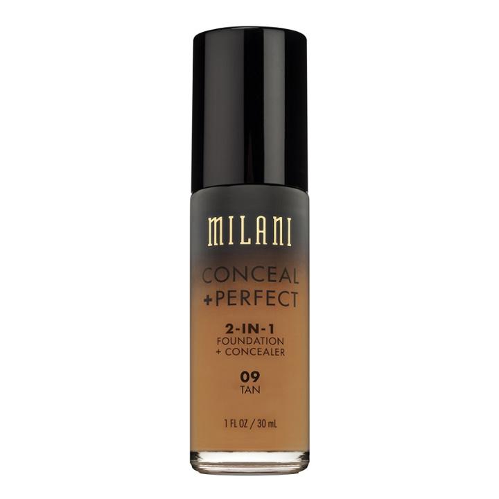 Milani Conceal + Perfect 2-in-1 Foundation 09 Tan
