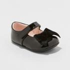 Infant Girls' Dayja Ballet Flats - Cat & Jack Black