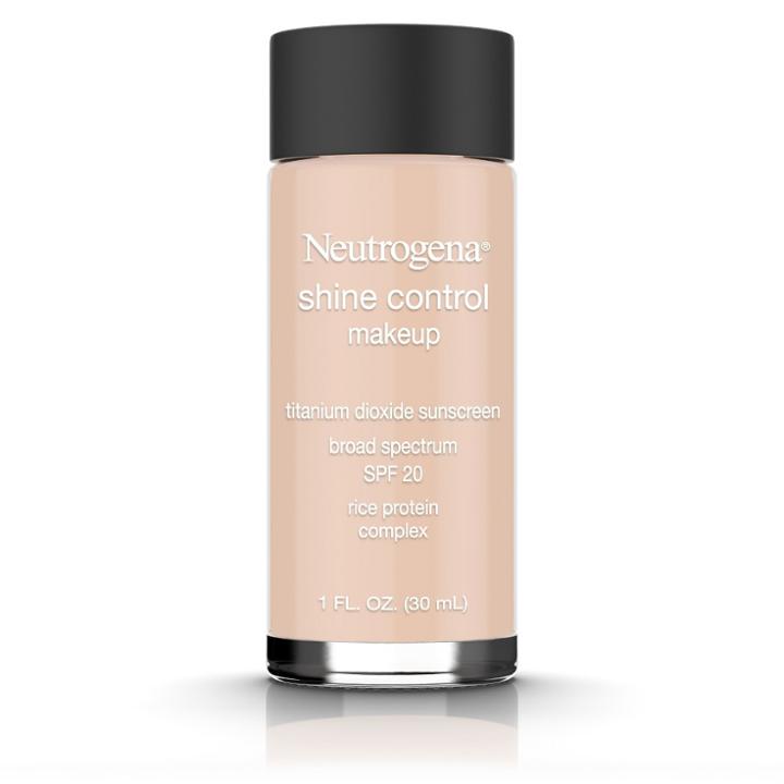 Neutrogena Shine Control Liquid Makeup Broad Spectrum Spf 20 Soft Beige