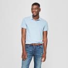 Men's Short Sleeve Slim Fit Loring Polo Shirt - Goodfellow & Co Windstorm Blue