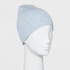 Women's Sequin Beanie - A New Day Airy Blue