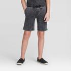 Boys' Knit Pull-on Shorts - Art Class Black