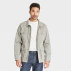Men's Pocket Trucker Jacket - Goodfellow & Co Olive Green