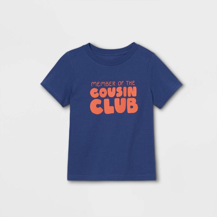 Toddler 'cousin Crew' Short Sleeve Graphic T-shirt - Cat & Jack Purple
