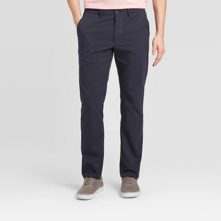 Men's Tech Chino Pants - Goodfellow & Co Blue