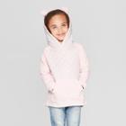 Toddler Girls' Hoodie Pullover Sweater - Cat & Jack Pink