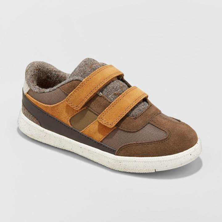 Toddler Boys' Casey Suede Sneakers - Cat & Jack Brown