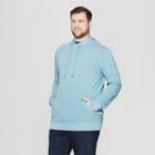 Men's Tall French Terry Pull Over Hoodie - Goodfellow & Co Blue Cohosh