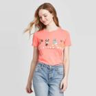 Disney Women's Spring Break 'vacation Mode' Short Sleeve T-shirt - Pink