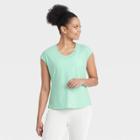 Women's Cap Sleeve T-shirt - All In Motion Mint