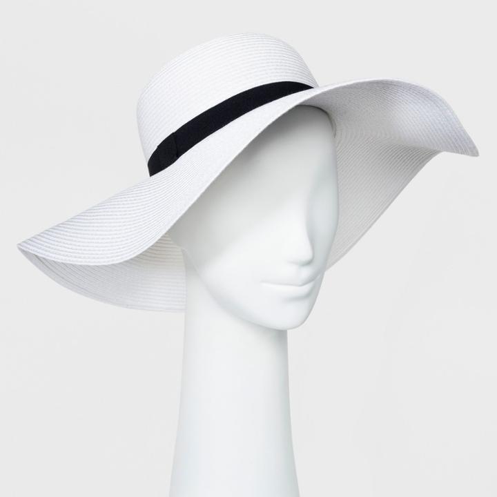 Women's Floppy Hat - A New Day White