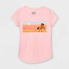 Girls' Spirit Riding Free Short Sleeve Graphic T-shirt - Pink