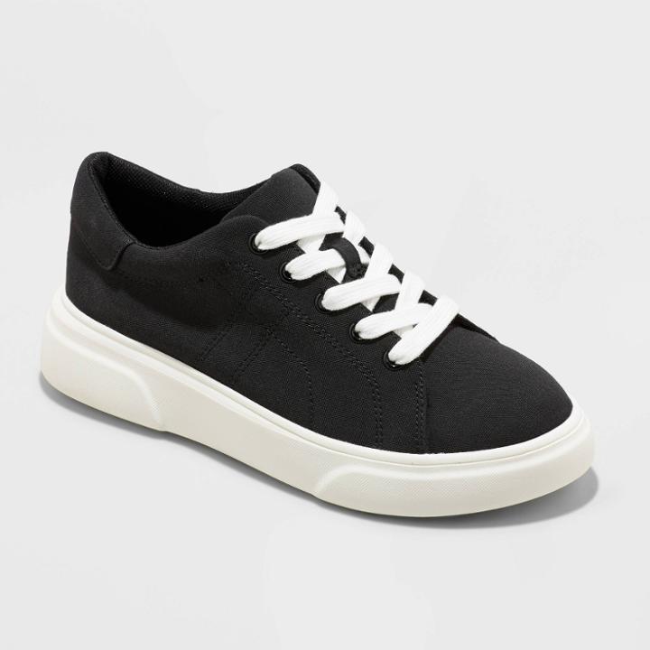 Women's Mad Love Sia Apparel Sneakers - Black