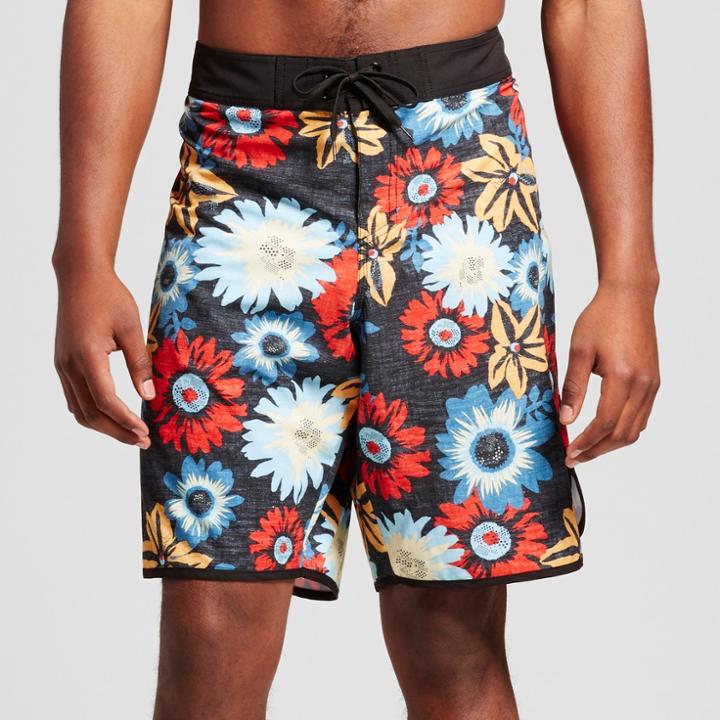 Men's Big & Tall Board Shorts 11 - Mossimo Supply Co. Black