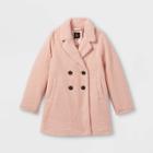 Girls' Faux Fur Sherpa Jacket - Cat & Jack Pink