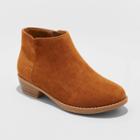 Girls' Debbie Fashion Boots - Cat & Jack Cognac (red)