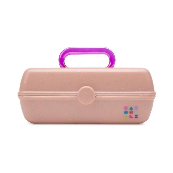 Caboodles Pretty In Petite Shooting Star Makeup Bag - Nude Sparkle Over Nude