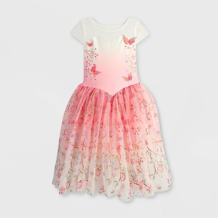Girls' Disney Snow White Tutu Dress - Pink 3 - Disney