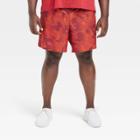 Men's Big Sport Shorts 8.25 - All In Motion Camo Red