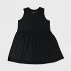Women's Plus Size Baby Doll Tank Dress - Universal Thread Black