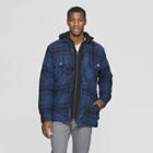 Dickies Men's Plaid Long Sleeve Jackets - Indigo (blue)