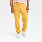 Men's Standard Fit Tapered Jogger Pants - Goodfellow & Co Gold