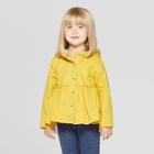 Toddler Girls' Fisherman Trench Jacket - Genuine Kids From Oshkosh Yellow