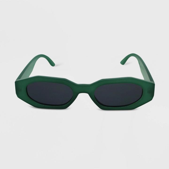 Women's Geo Sunglasses - Wild Fable Green