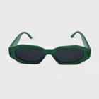 Women's Geo Sunglasses - Wild Fable Green