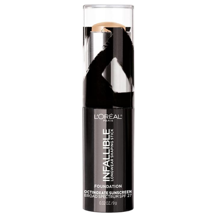 Target L'oral Paris Infallible Longwear Shaping Foundation Makeup Sticks Nude Beige - .32oz