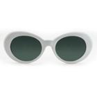 Women's Round Sunglasses - A New Day White