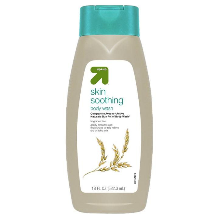 Target Fragrance Free Soothing Body Wash - 18oz - Up&up (compare To Aveeno Active Naturals Skin Relief Body Wash)