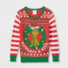 Kids' The Grinch Ugly Pullover Sweater - Red