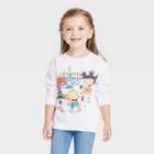 Toddler Nickelodeon Printed Pullover Sweatshirt - White