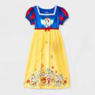 Toddler Girls' Disney Princess Snow Fantasy Nightgown - Blue