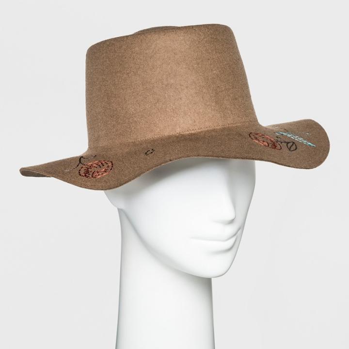 Women's Boater Hat - Universal Thread Tan