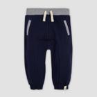 Burt's Bees Baby Baby Boys' French Terry Organic Cotton Jogger Pants - Blue