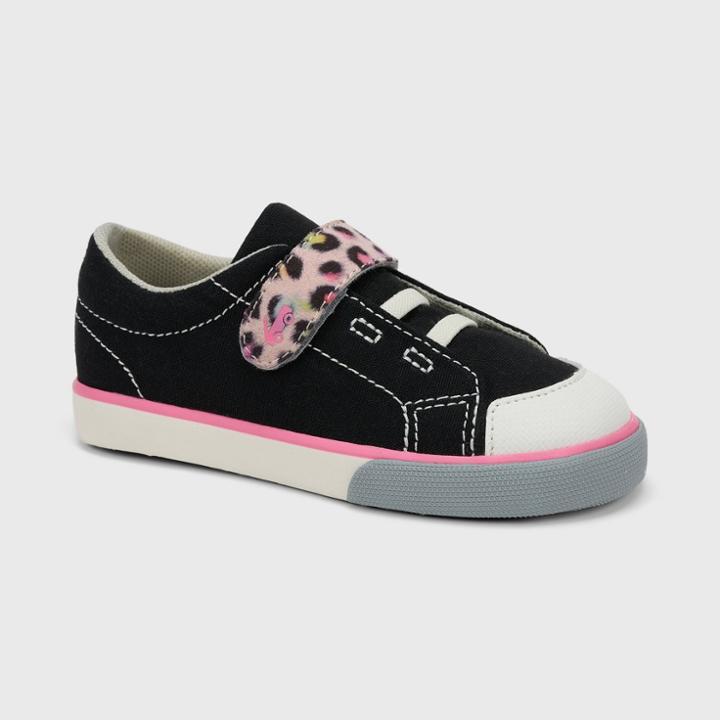 Toddler See Kai Run Basics Monterey Ii Lace-up Apparel Sneakers - Black