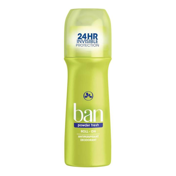 Ban Roll-on Powder Fresh Antiperspirant & Deodorant