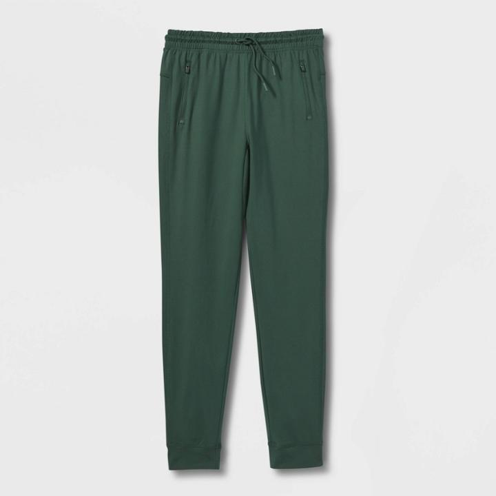 Boys' Soft Gym Jogger Pants - All In Motion Olive Green