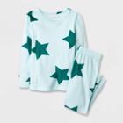 Toddler 2pc 'ground With Stars' Pajama Set - Cat & Jack Blue