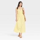 Women's Cross Back Tank Dress - Universal Thread Yellow