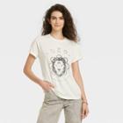 Grayson Threads Women's Leo Zodiac Short Sleeve Graphic T-shirt - White
