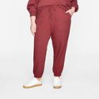 Women's Plus Size High-rise Utility Jogger Pants - Universal Thread Burgundy