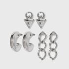 Crystal Earring Set 3pc - A New Day