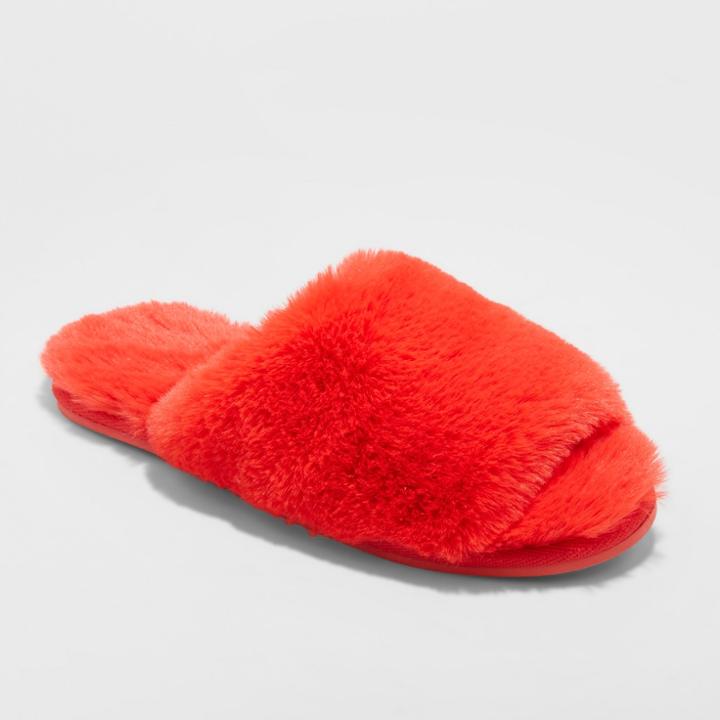Women's Capri Slide Slippers - Xhilaration Red