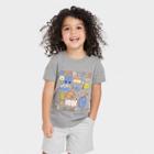 Toddler Boys' Short Sleeve Graphic T-shirt - Cat & Jack Gray