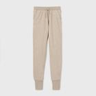 Girls' Fleece Jogger Pants - All In Motion Dark Taupe