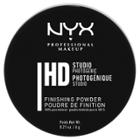 Nyx Professional Makeup Hd Studio Finishing Powder - 0.21oz, Translucent